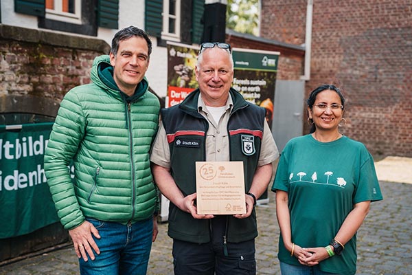 Köln feiert nachhaltiges Waldmanagement